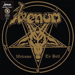 Venom - Welcome To Hell // LP, ltd, Splatter (Gold and black)