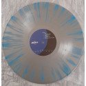 Samael - Passage // LP, Ltd, Silver With Cyan Blue Splatter