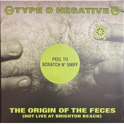 Type O Negative - The Origin Of The Feces (Not Live At Brighton Beach) // 2LP, Green with Black Marble