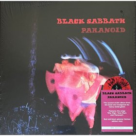 Black Sabbath – Paranoid //  LP, Limited Edition, Red W/ Black