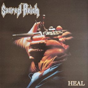 Sacred Reich – Heal // LP, Light Red-Orange Marbled