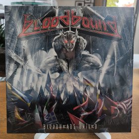 Bloodbound – Bloodheads United // 10'', Limited Edition, white