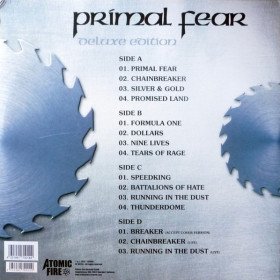 Primal Fear – Primal Fear // 2LP, Deluxe Edition, Limited Edition, Orange / Black Marbled