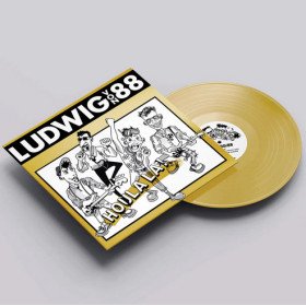 Ludwig Von 88 – Houla La! // LP, Golden sleeve and record