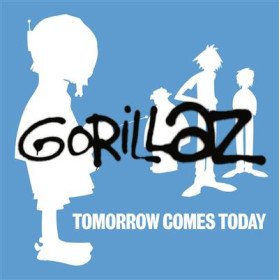 Gorillaz – Tomorrow Comes Today // 12", Limited Edition, White & Blue Colour-in-Colour