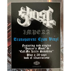 Ghost – Impera // LP, Limited Edition, Transparent Cyan
