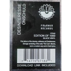 Desinteresse – Onschuld // LP, Limited Edition