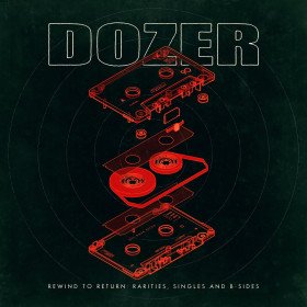 Dozer – Rewind to Return : Rarities, Singles and B-Sides // 2LP, Deluxe & Limited edition, red/black color merge