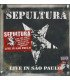 Sepultura ‎– Live In São Paulo // 2LP, Smokey