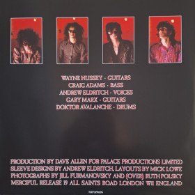 The Sisters Of Mercy – First And Last And Always // LP, Record Store Day, Limited Edition, Black Ice