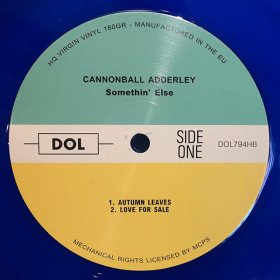 Cannonball Adderley – Somethin' Else // LP, Blue