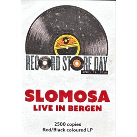 Slomosa – Live In Bergen // 2LP, Record Store Day, Limited Edition, Red/black