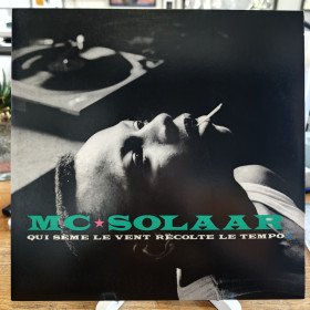 MC Solaar – Qui Sème Le Vent Récolte Le Tempo // LP