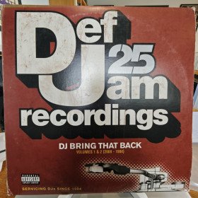 Various – Def Jam 25 (DJ Bring That Back) (Volumes 1 & 2) (2008 - 1984) // 4LP