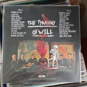 Iron Reagan – The Tyranny Of Will // LP,  Limited Edition, White With Blood Red, Black And Sky Blue Splatter