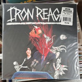 Iron Reagan – The Tyranny Of Will // LP,  Limited Edition, White With Blood Red, Black And Sky Blue Splatter