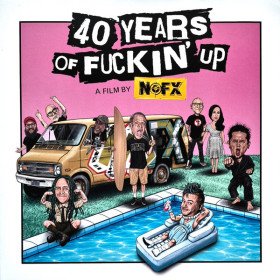 NOFX – 40 Years Of Fuckin' Up - A Film By NOFX // LP, Pink
