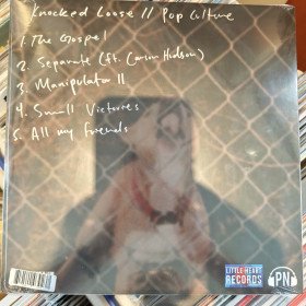 Knocked Loose – Pop Culture // 12", Black Ice w/ White Splatter
