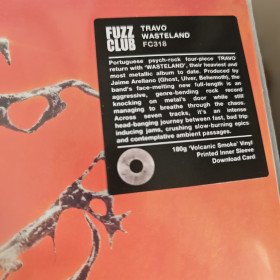Travo – Wasteland // LP, Volcanic Smoke