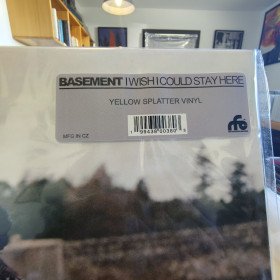 Basement – I Wish I Could Stay Here // LP, Yellow Splatter