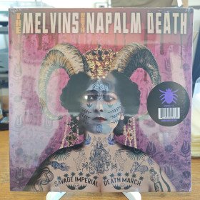 The Melvins With Napalm Death – Savage Imperial Death March // LP, Limited Edition, Purple