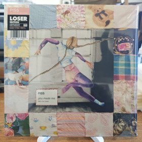 PISS – you made me / skin on linen // LP, Limited, Pink